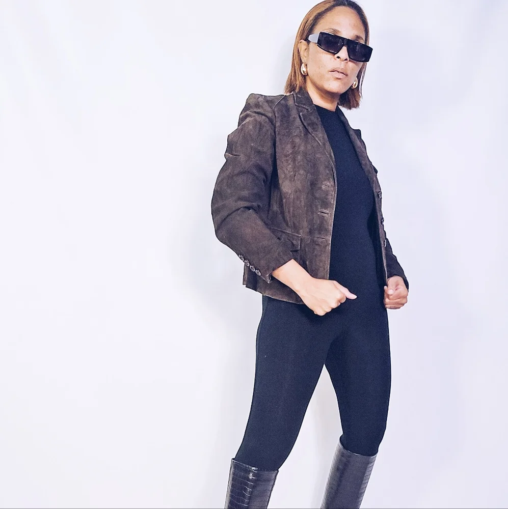 Chocolate Leather Jacket